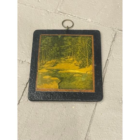 Vintage Landscape Art Icebound - Picture 2 of 5